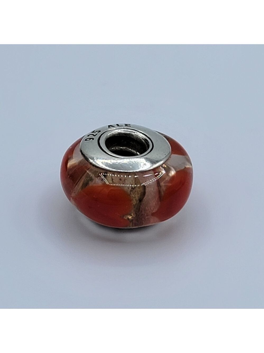 Pandora Murano Charm Ice Love Hearts #2582 - Picture 5 of 9